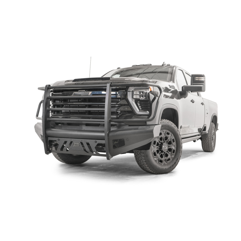 Fab Fours Elite Front Bumper w/ Grille Guard Model CH24-Q6160-1