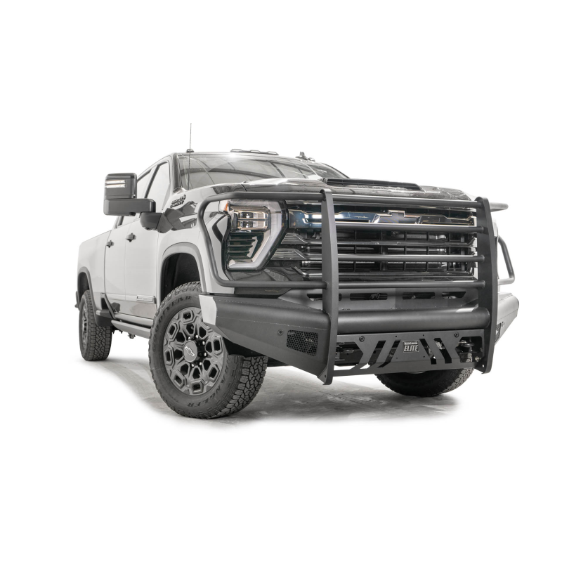 Fab Fours Elite Front Bumper w/ Grille Guard Model CH24-Q6160-1