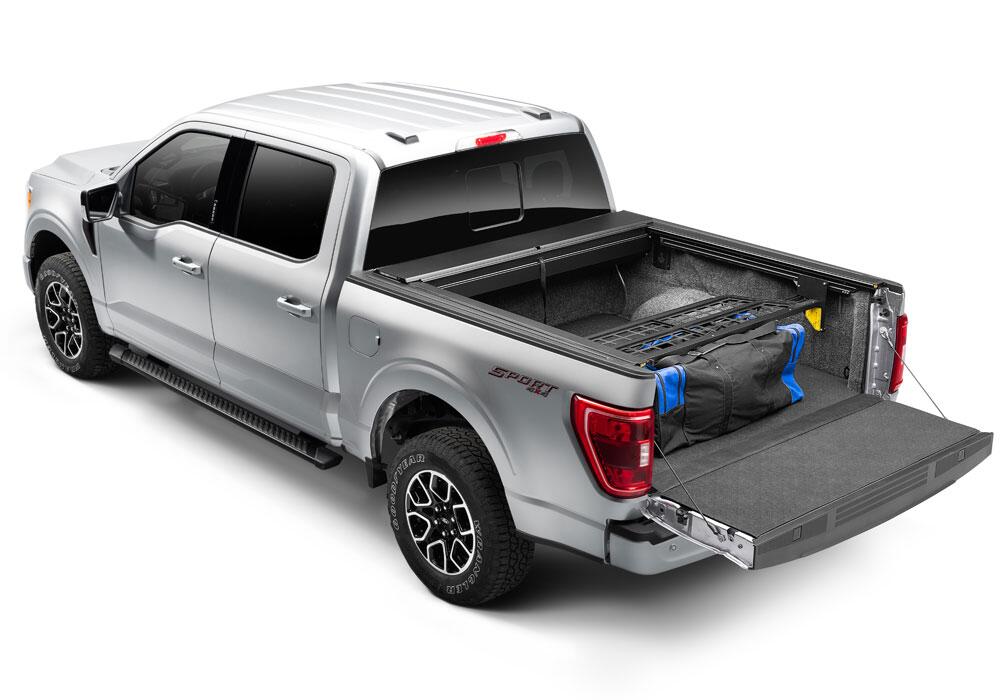 Cargo Manager Rolling Truck Bed Divider, Works Only with Roll-N-Lock Covers, for 2019-2023 Ford Ranger 5.0 Ft. Bed Roll N Lock