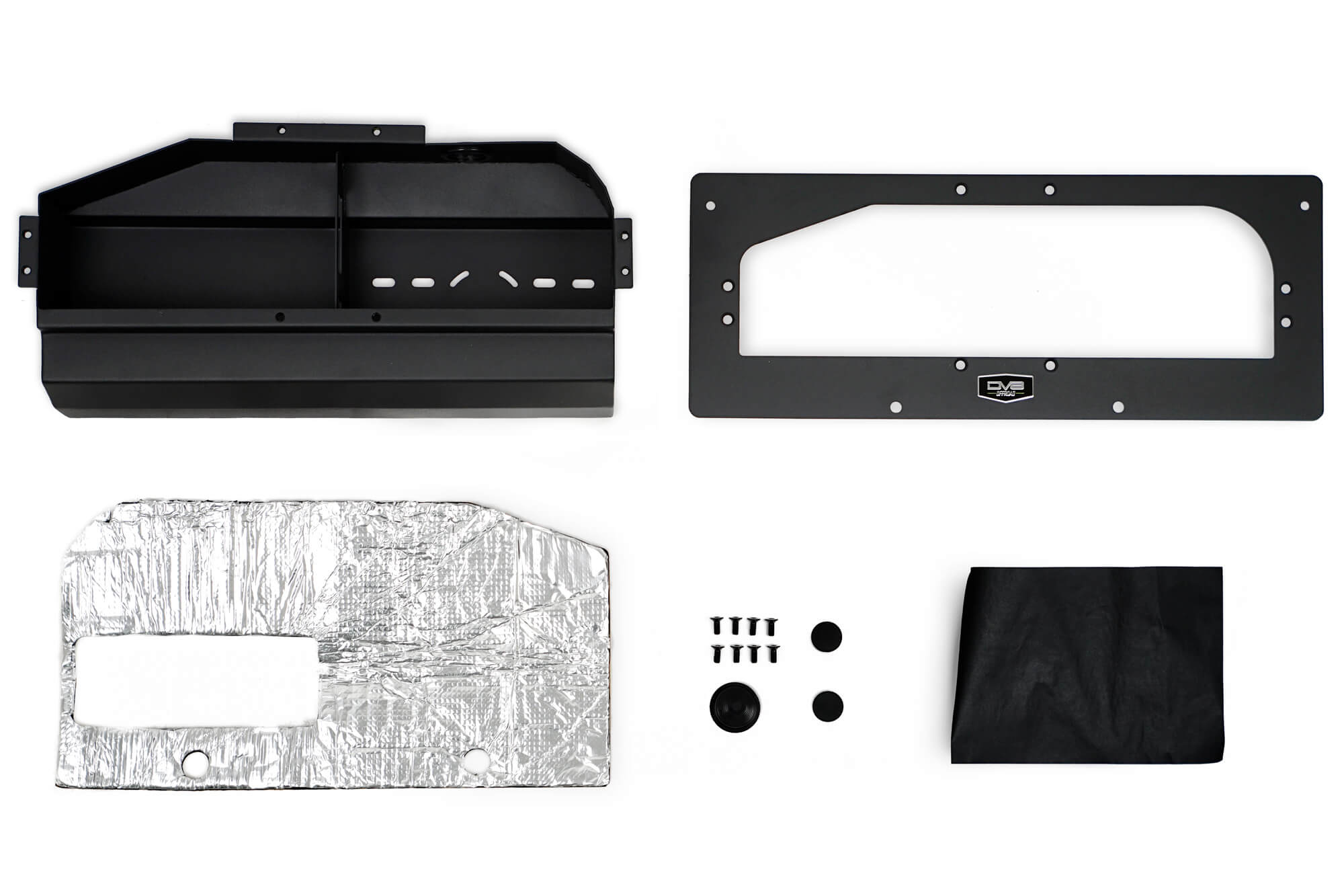 2021 2025 Ford Bronco Air Compressor Mount Storage Box DV8 Offroad