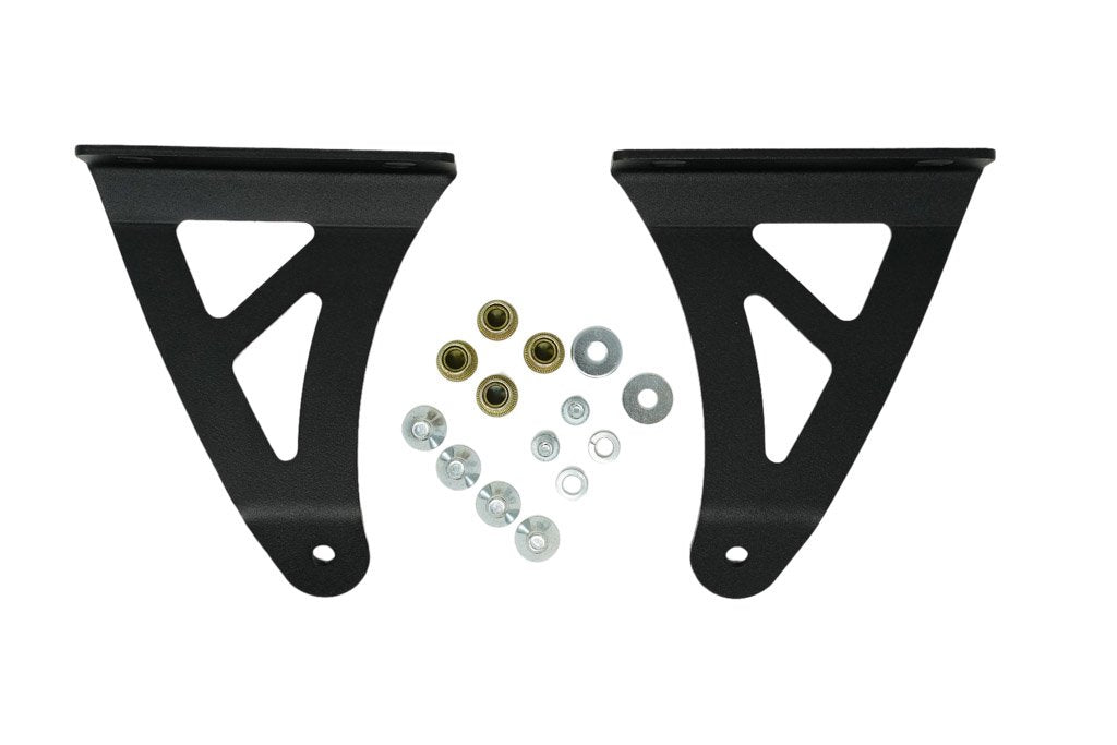 03-21 4Runner 52 Inch Curved LED Light Bar Roof Mounting Brackets Cali Raised LED