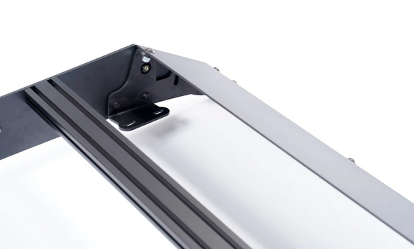 2014-2021 Tundra Crew Max Economy Roof Rack - Rack and 42 in Single Row - Amber - Light Bar LED Light Bar - Blue - Small Cali Raised LED