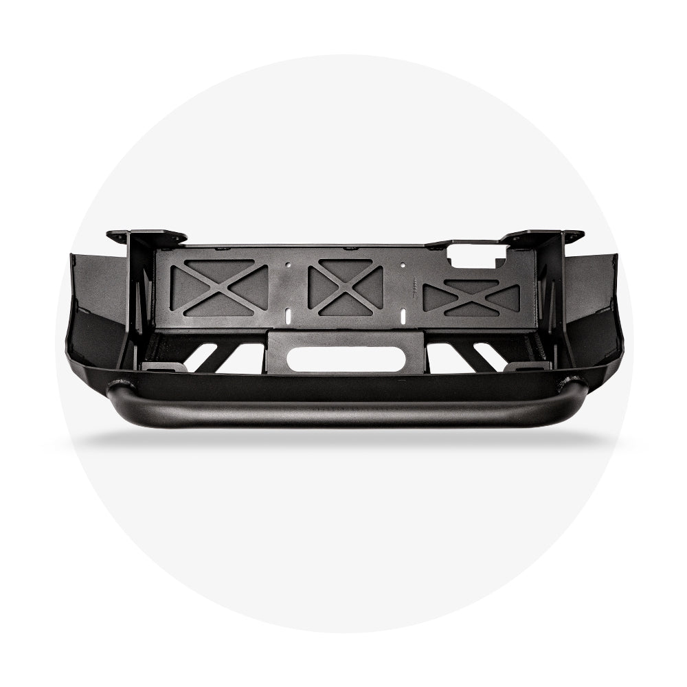 16-Up Tacoma Stealth Bumper 32 Inch LED Bar Spot Beam No Switch 32 Inch Spot Beam with Relocation Mounts No Switch No Winch No D-Ring Cali Raised LED