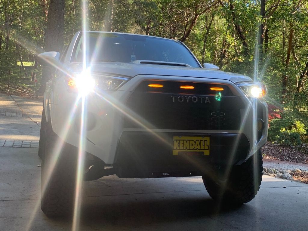 14-21 4Runner Grille Raptor LED Light Kit Amber No Fuse Cali Raised LED