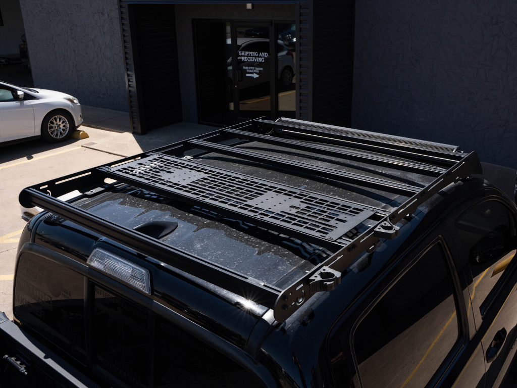 MOLLE Panel for Prinsu Roof Rack Black Semi Gloss Powdercoat Cali Raised LED