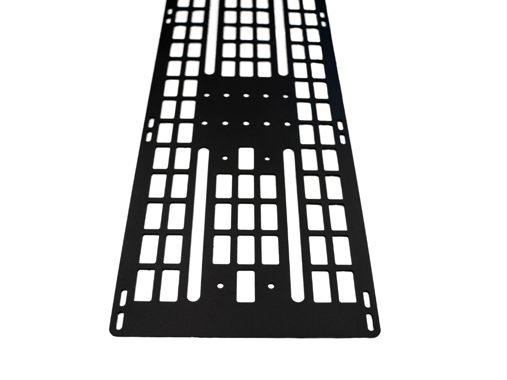 MOLLE Panel for Prinsu Roof Rack Black Semi Gloss Powdercoat Cali Raised LED