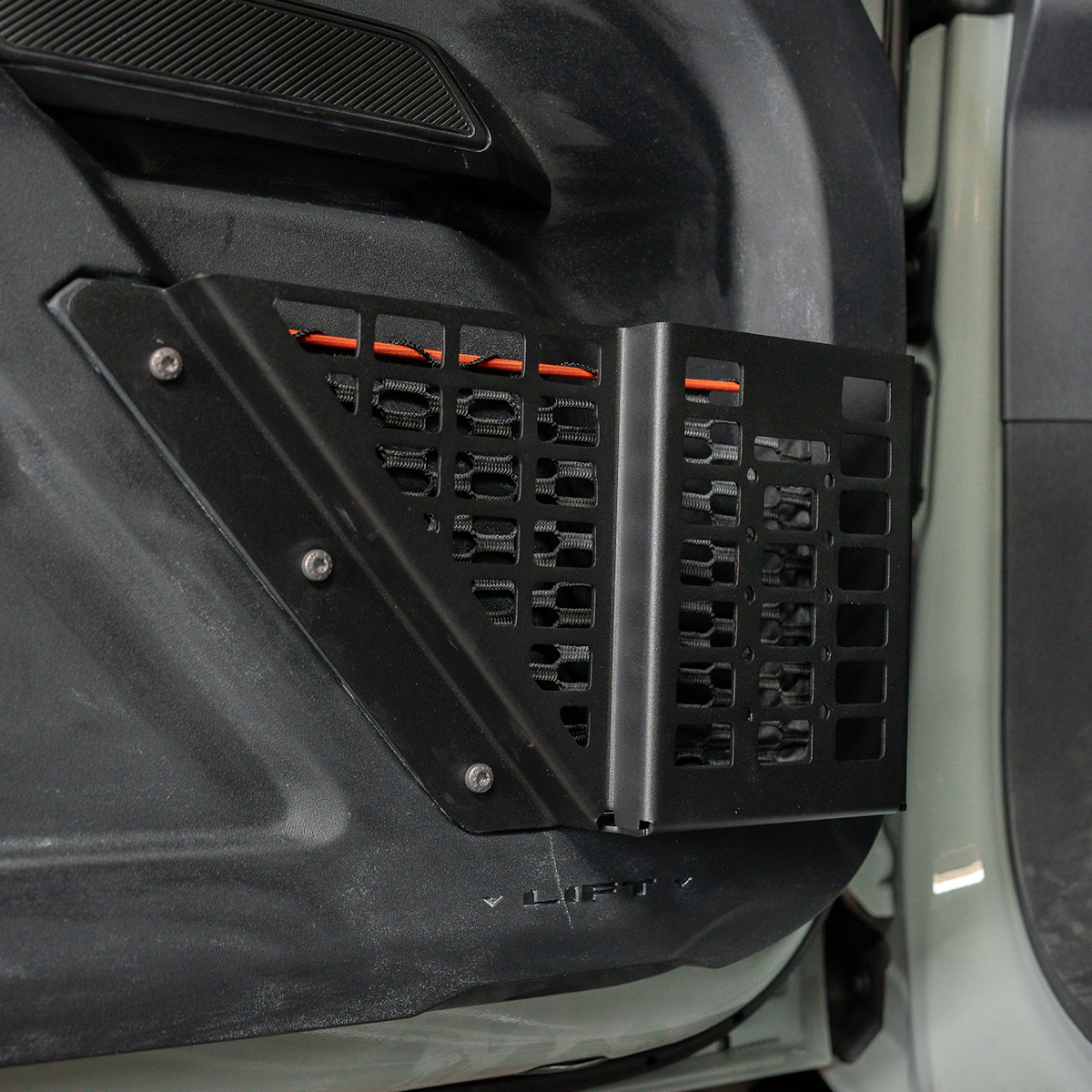 Front Door Molle Basket Fits 22-Present Ford Bronco Raptor Cali Raised LED