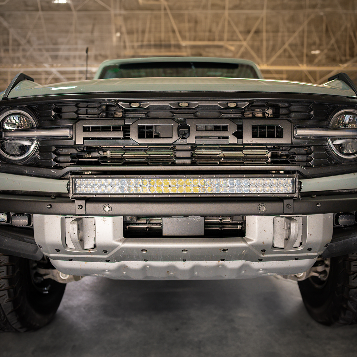Bumper Light Bar Mount Fits 2022-Present Ford Bronco Raptor Cali Raised LED