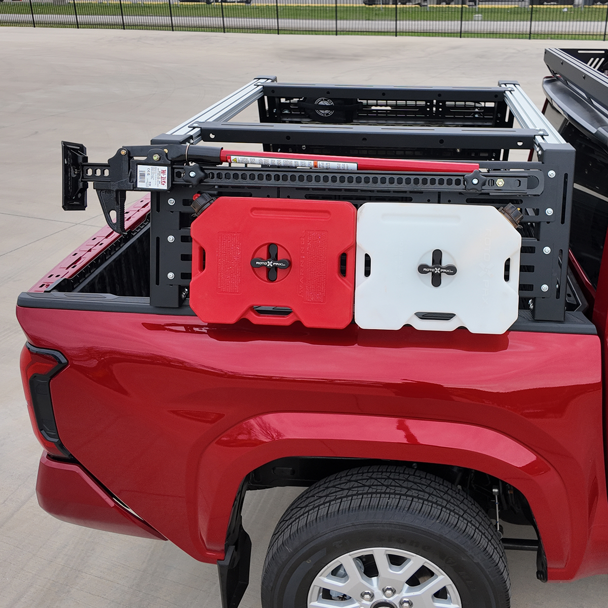 Overland Bed Rack For 24-Present Toyota Tacoma/Long Bed Low Profile Rack Cali Raised LED