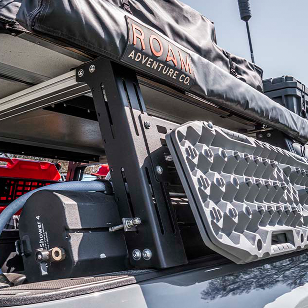 Overland Bed Rack For 24-Present Toyota Tacoma/Long Bed Mid Height Rack Cali Raised LED