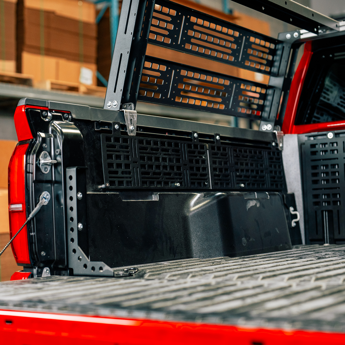 Side Bed Molle System For 24-Present Toyota Tacoma/Driver Cali Raised LED