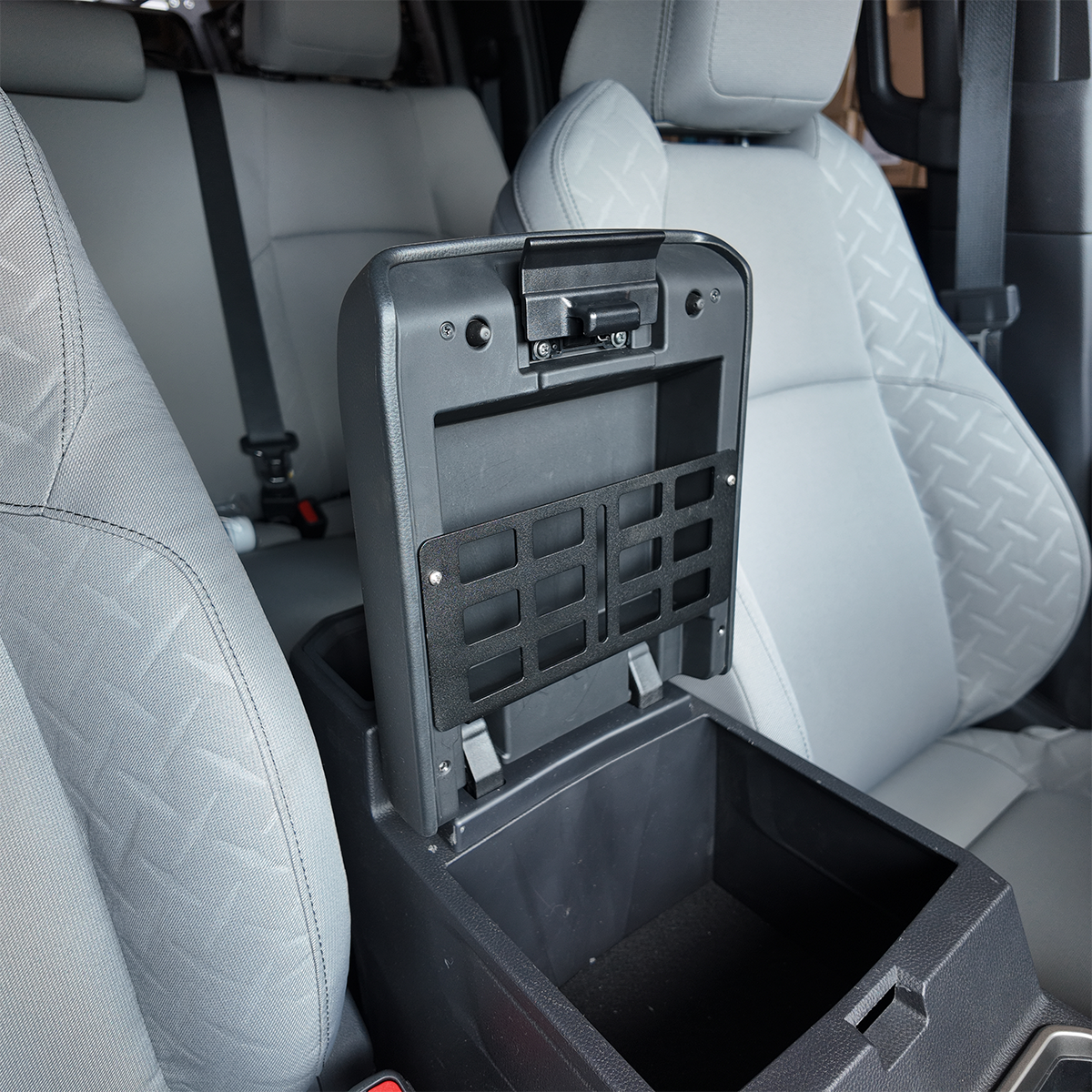 Interior Center Console Molle Panel For 24 Toyota Tacoma Cali Raised LED