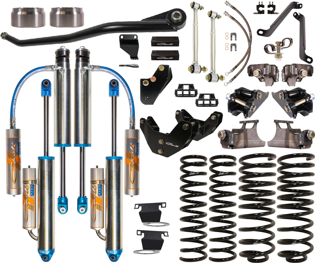 Dominator 3.0 Leveling Base 3.25 Lift 14-22 RAM 2500 Diesel R2 Coils Carli Suspension