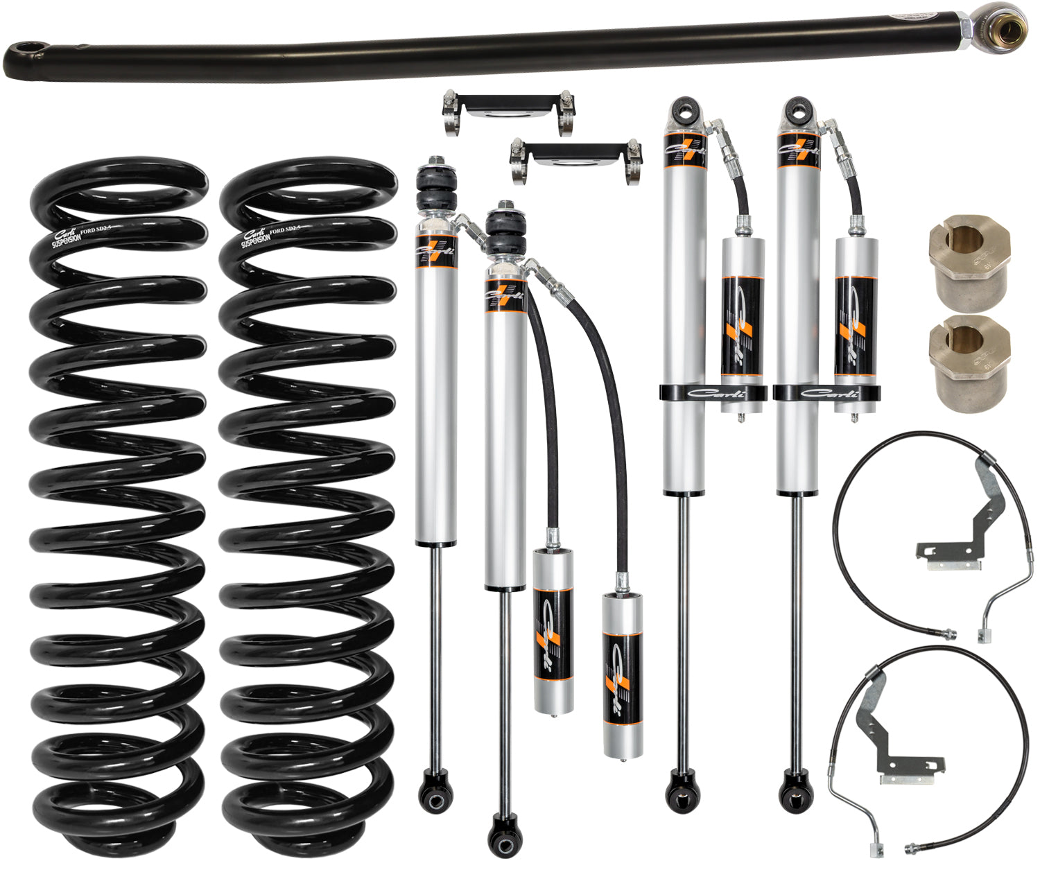 Backcountry Leveling Suspension 2.5/3.5 inch Lift 2005-07 Ford F250/F350 Carli Suspension