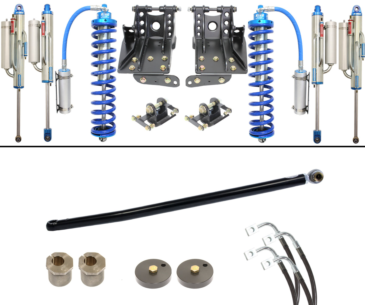Coilover Bypass 2.5 System 2.5/3.5 inch Lift 2011-16 Ford F250/F350 Diesel Carli Suspension