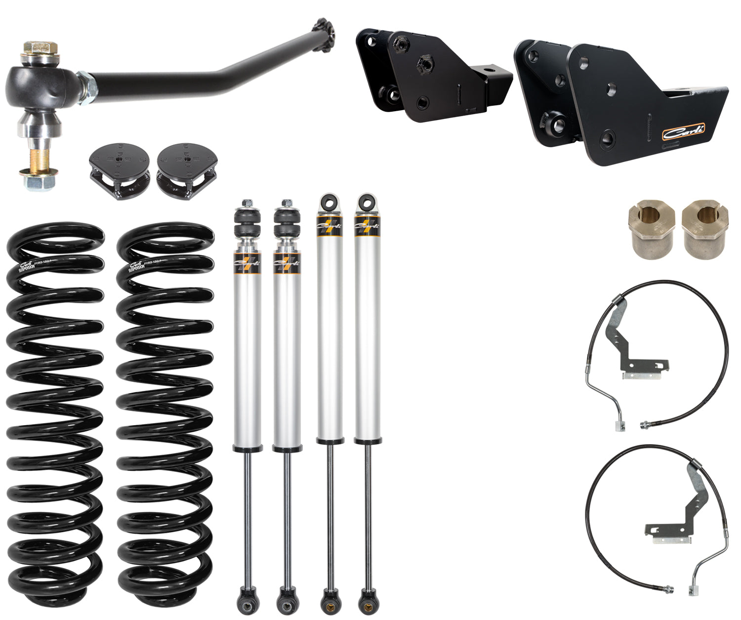 Commuter Leveling Suspension 3.5 Lift 2023+ Ford F250/F350 PAP Carli Suspension