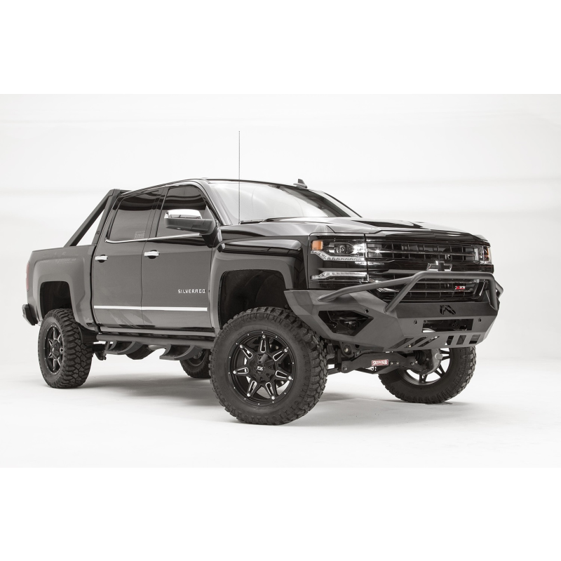 Fab Fours Vengeance Front Bumper w/ Pre Runner Guard Model CS16-D3852-1