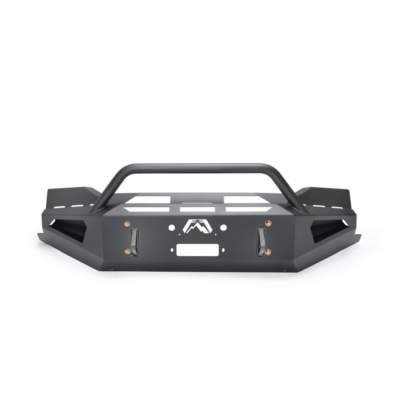 Fab Fours Red Steel Front Bumper w/ Pre Runner Guard Model CS19-RS4062-1