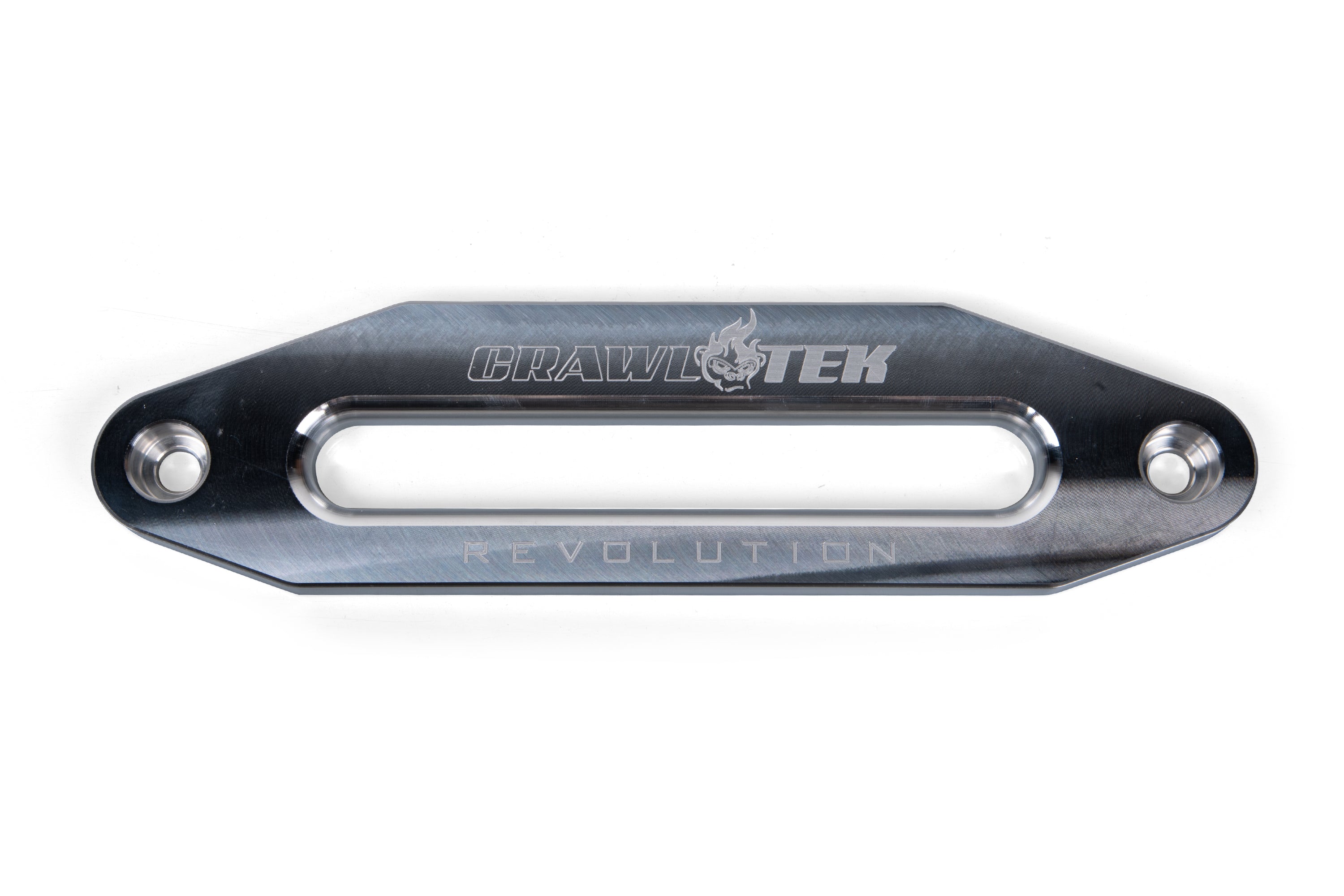 Aluminum Hawse Fairlead in bare aluminum finish, designed for durability and performance in offroad applications.