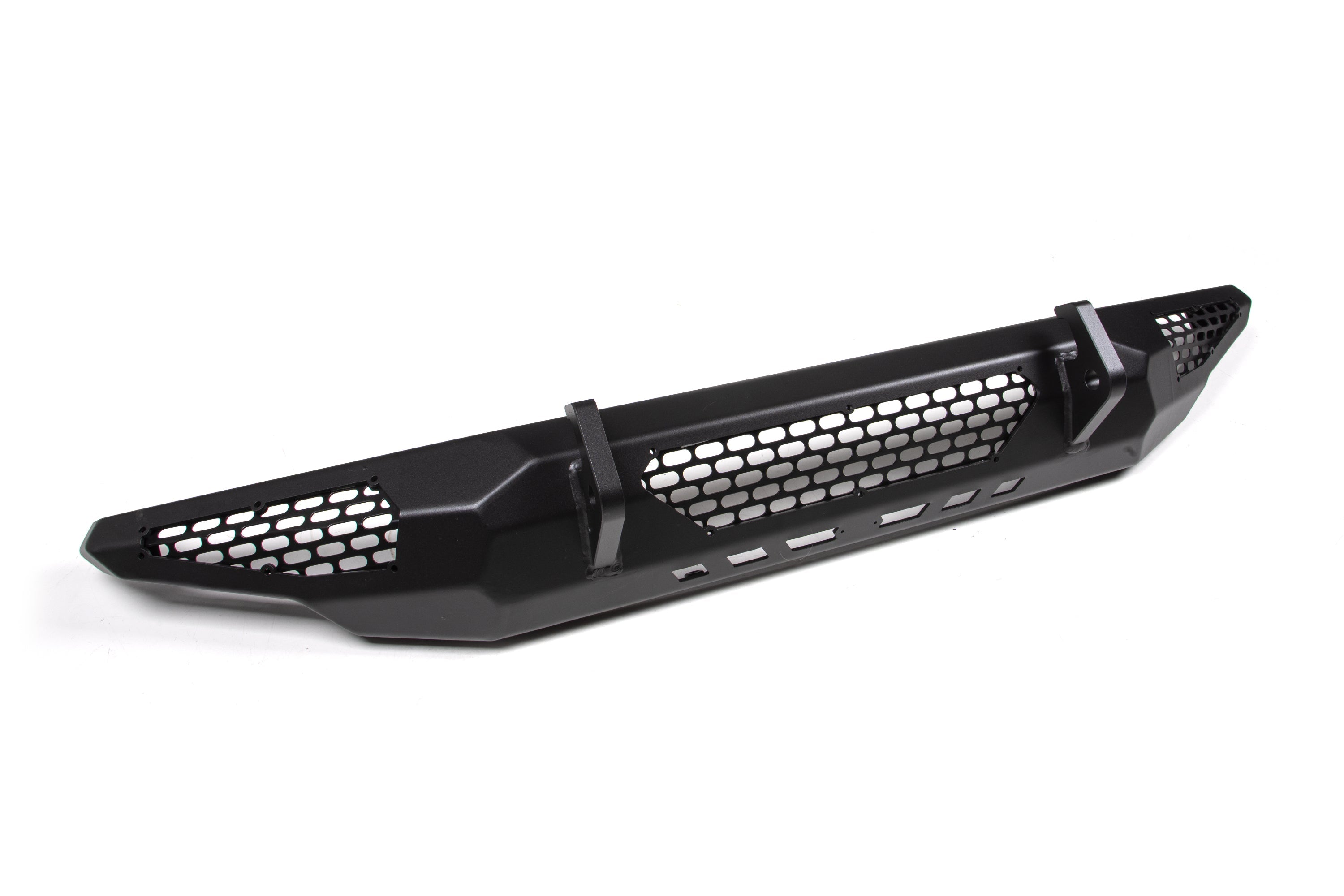 Blaze Front Bumper for Ford Bronco (21-25) featuring a rugged design with mesh accents for enhanced offroad performance.