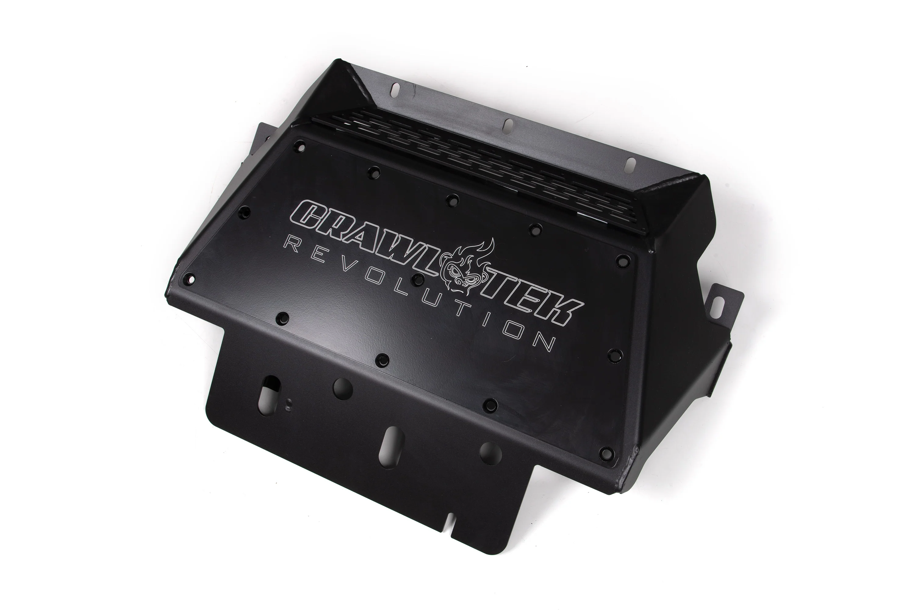 Blaze Front Skid Plate for Ford Bronco, designed for off-road protection and durability with a sleek black finish.