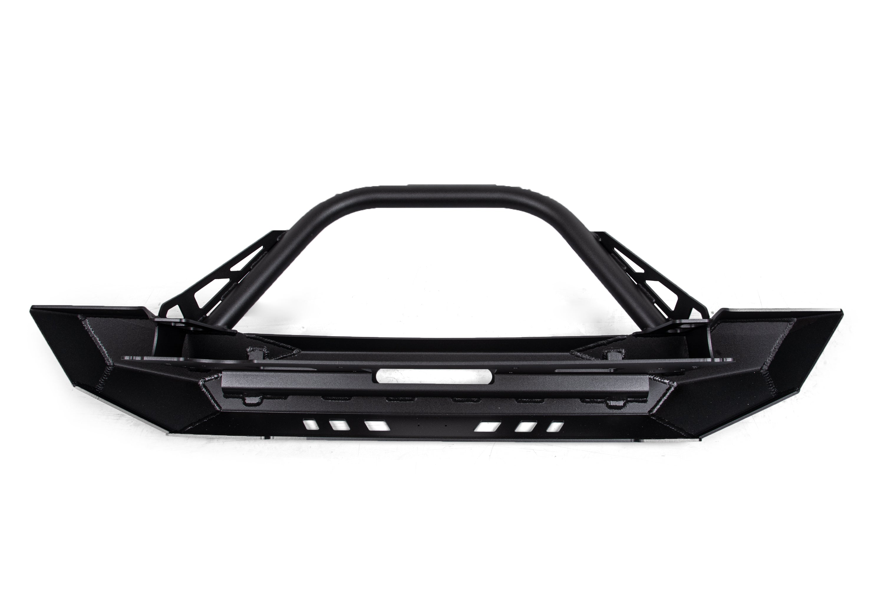 Pyro Mid-Width Front Bumper with Flat Top Stinger | Jeep Wrangler CJ/YJ/TJ