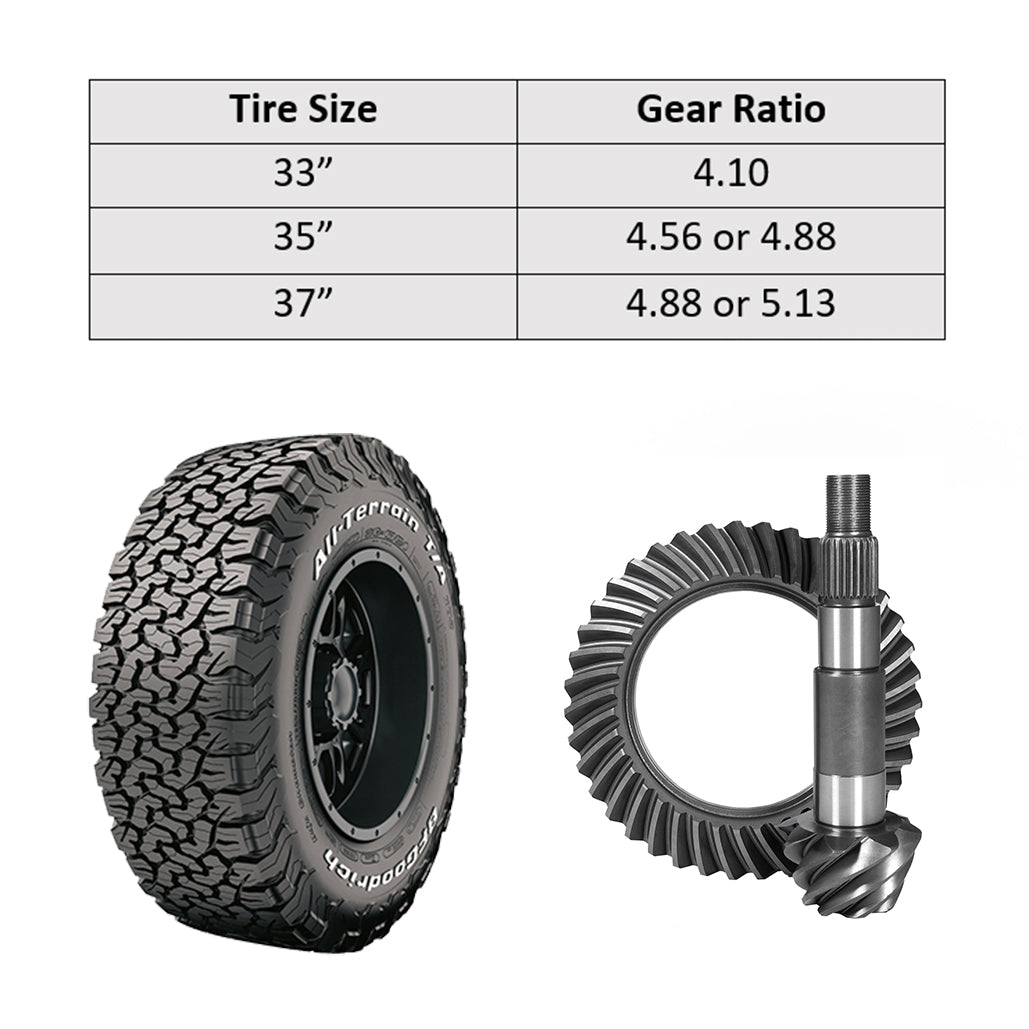 Front Dana 44 Third Member Re-gear for 80-96 Bronco/ F150