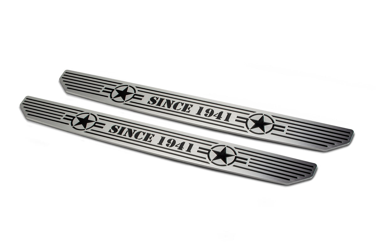 2018 2025 Jeep Gladiator JT WranglerJL JLU Front Sill Plate DV8 Offroad