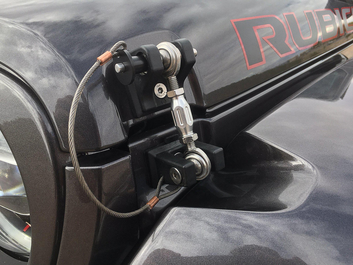 2018 2025 Jeep Gladiator JT WranglerJL JLU Hood Hold Down DV8 Offroad