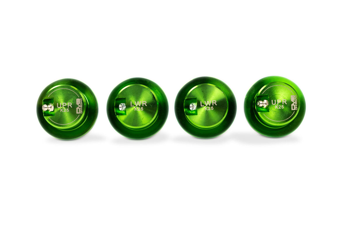 2018 2026 Jeep JL Replacement Ball Joint Kit Anodized Green Dana 30 or Dana 44 DV8 Offroad