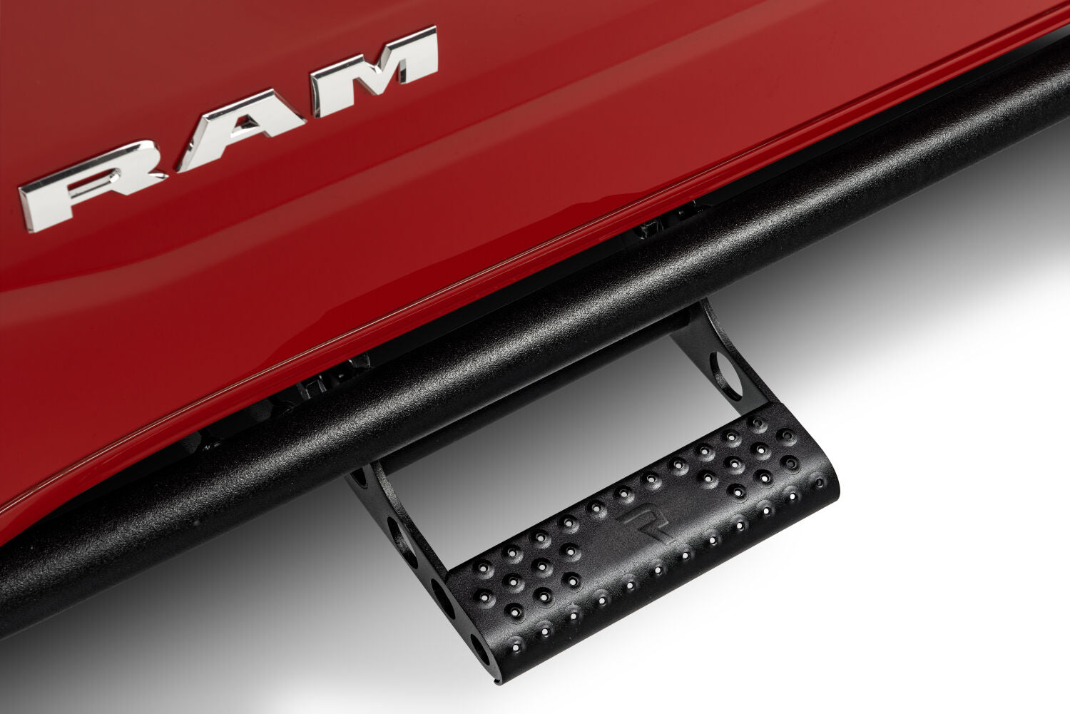 RKR Step System Cab Length (2 Step Mounts/2 Steps per Side) 1.75 Inch Rails 2015.5-2018 (2019-2024 Classic) Ram 1500 Crew Cab Textured Black NFab