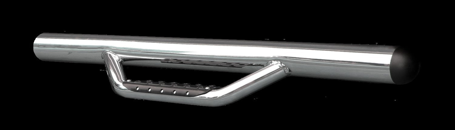 Dominator Classic D2 SideSteps With Mounting Bracket Kit Polished Stainless Steel For 2007-2018 Jeep Wrangler JK Go Rhino