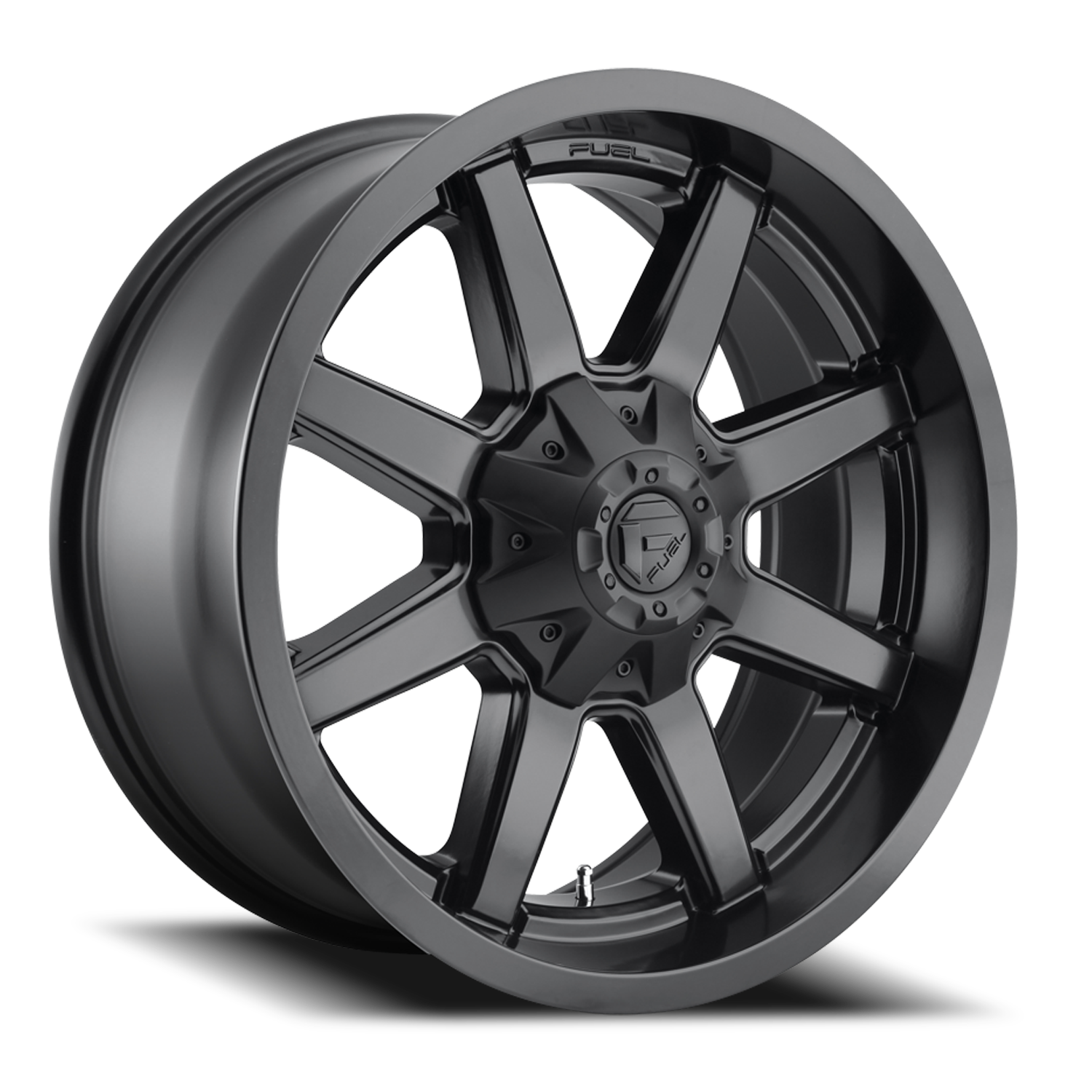 Aluminum Wheels 20X10 Maverick D436 8 On 170 Satin Black 125.1 Bore -18 Offset 8 Spoke Fuel Off Road Wheels