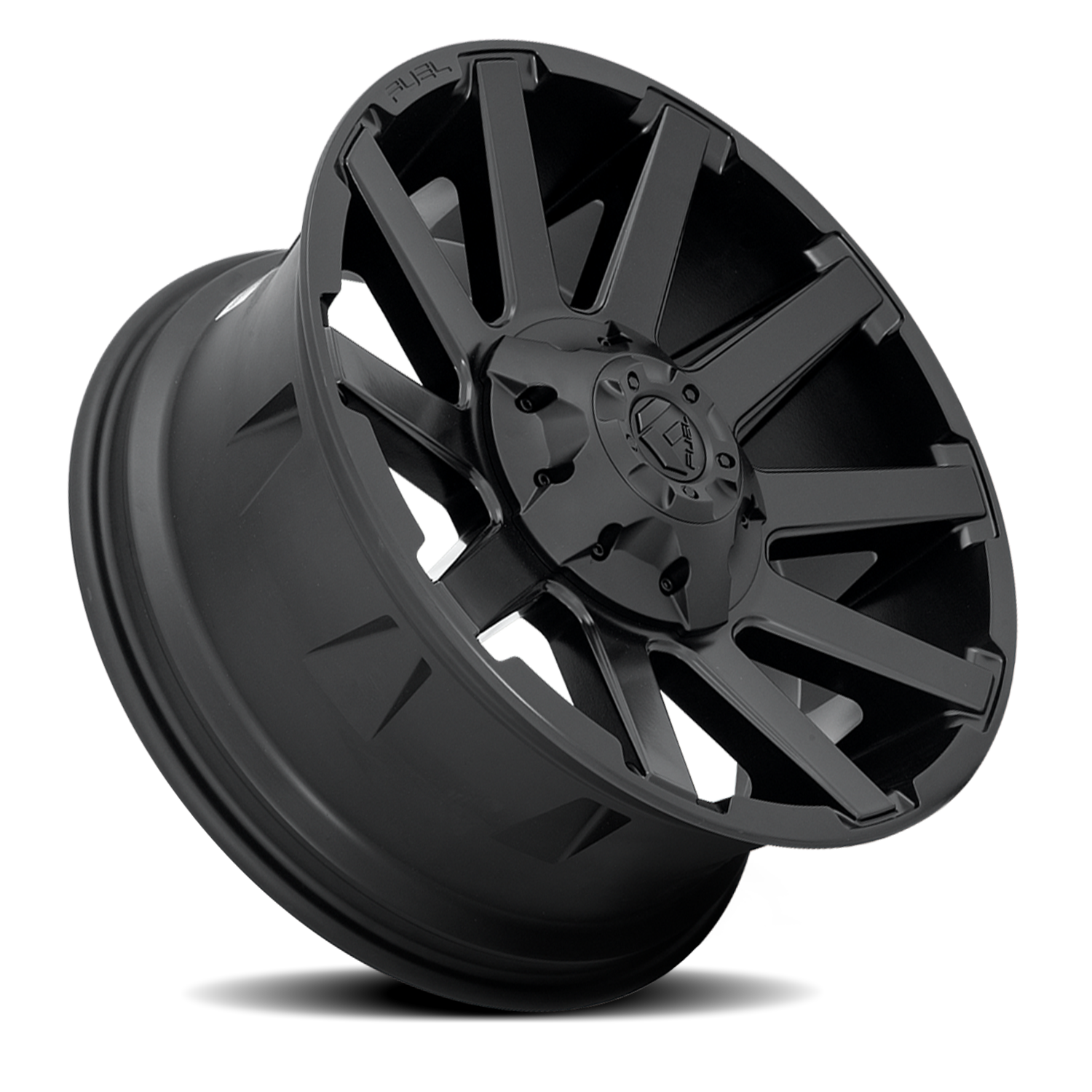 Aluminum Wheels 20X10 Contra D437 8 On 165.1 Matte Black 125.1 Bore -18 Offset 8 Spoke Fuel Off Road Wheels