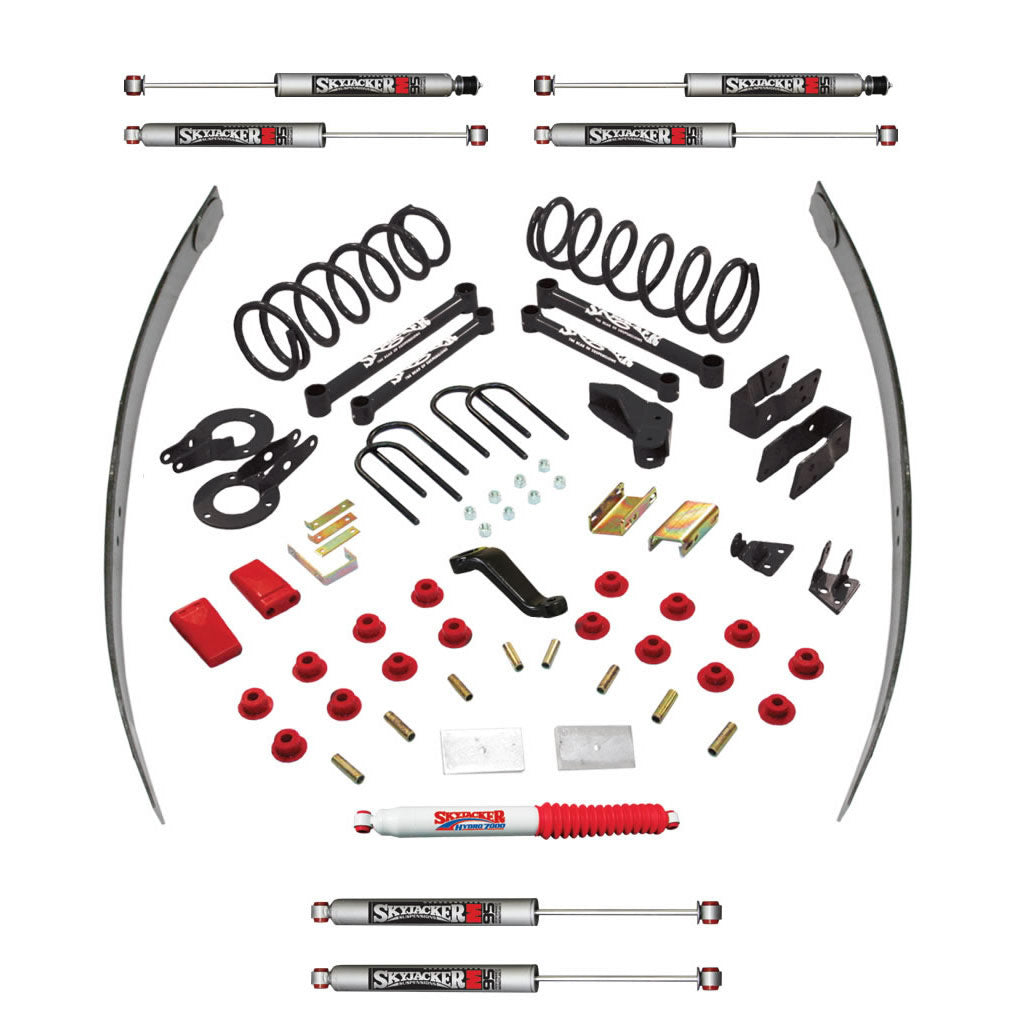 Suspension Lift Kit w/Shock M95 Performance Shocks 5 Inch Lift Class II All 4 Shocks 06-09 Dodge Ram 2500/3500 Skyjacker