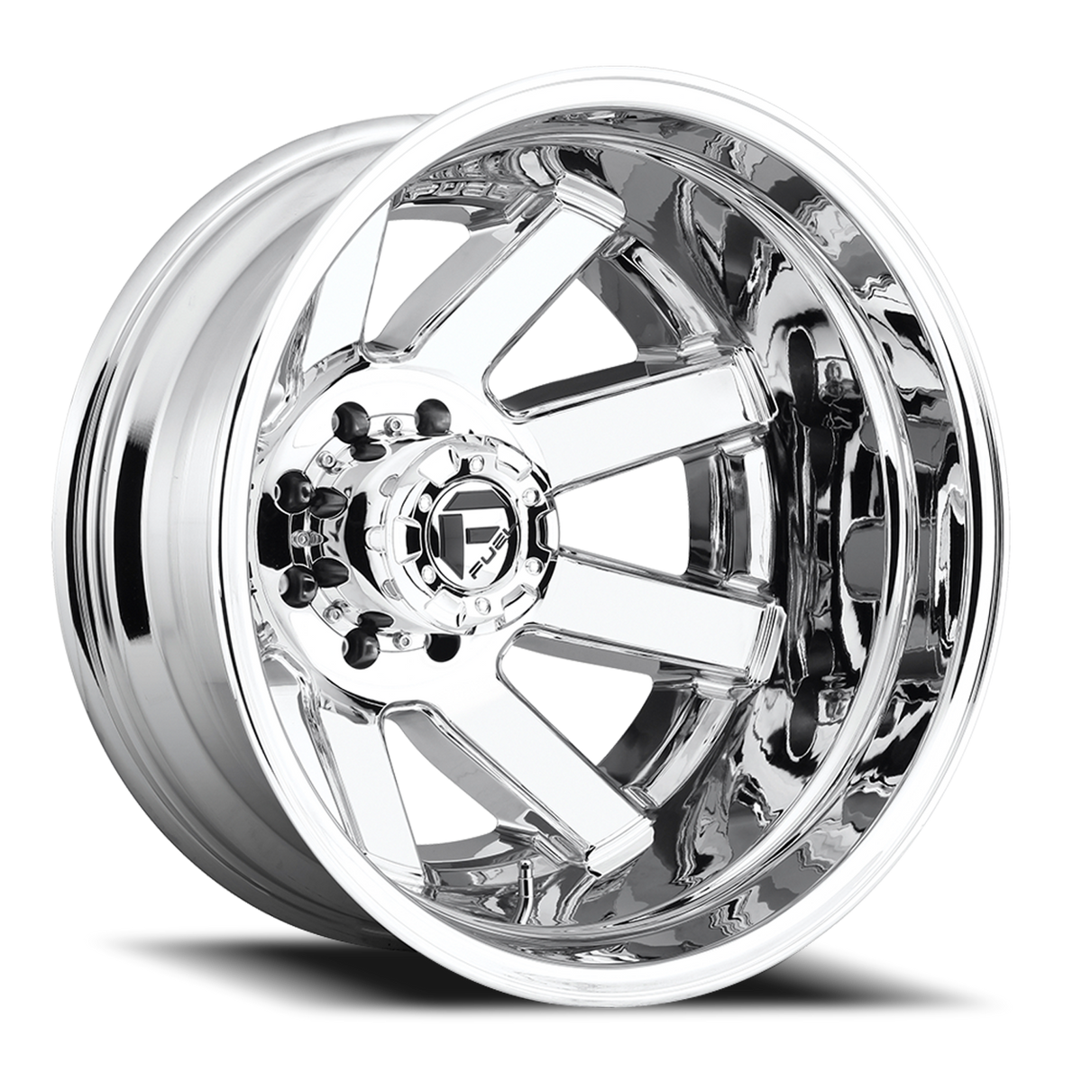 Dually Wheels 20X8.25 Maverick Dually D536 8 On 210 Chrome 154.3 Bore -246 Offset 7 Spoke Outer Dually Fuel Off Road Wheels