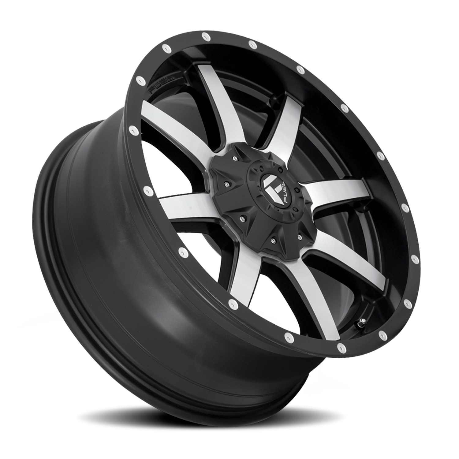 Aluminum Wheels 20X10 Maverick D537 5 On 139.7/5 On 150 Black Machined 110.3 Bore -24 Offset Fuel Off Road Wheels