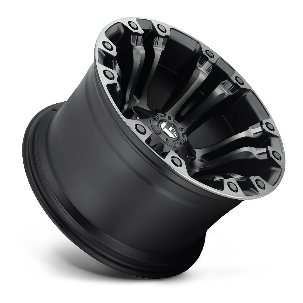 Aluminum Wheels 20X9 Vapor D569 8 On 170 Matte Black Double Dark Tint 125.1 Bore 1 Offset Fuel Off Road Wheels