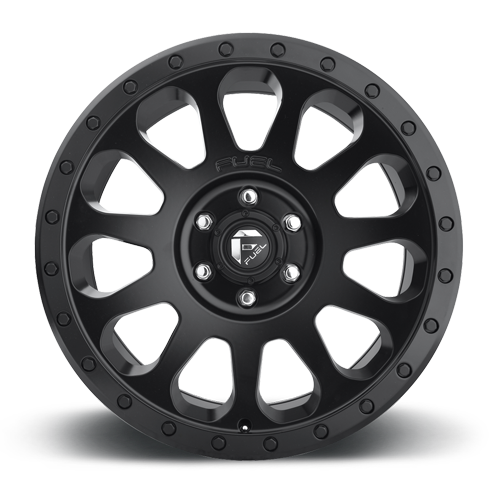 Aluminum Wheels 20X10 Vector D579 6 On 139.7 Matte Black 108 Bore -18 Offset Fuel Off Road Wheels