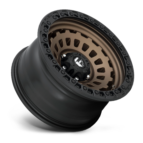 Aluminum Wheels 18X9 Zephyr D634 6 On 135 Matte Bronze W/Black Bead Ring 87.1 Bore 1 Offset Fuel Off Road Wheels