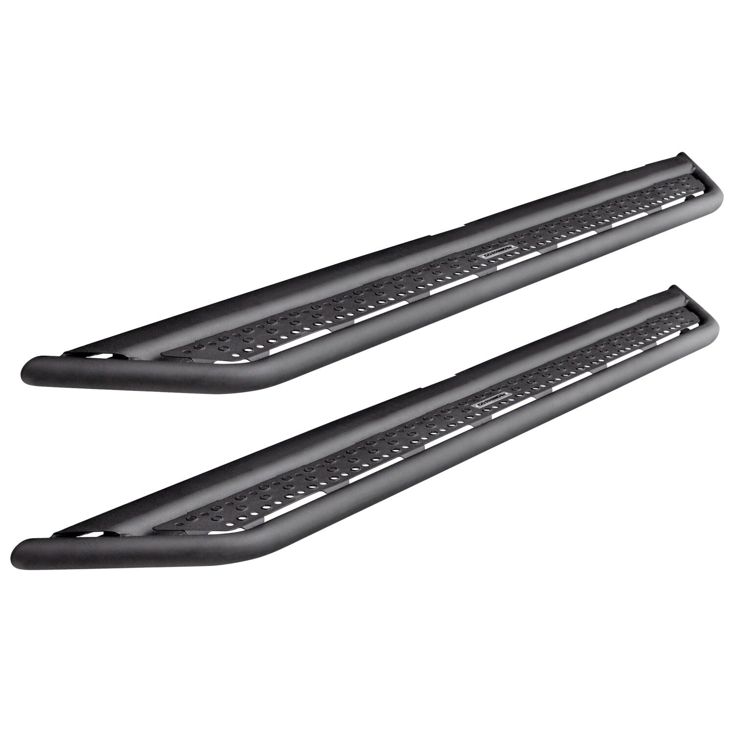Dominator Xtreme D6 SideSteps With Mounting Bracket Kit Textured Black 2007-2018 Silverado/Sierra 1500/2500 HD Go Rhino