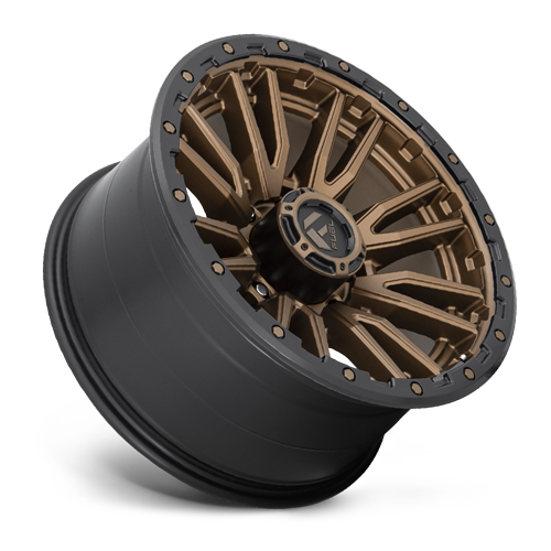 Aluminum Wheels 22X10 Rebel D681 8 On 180 Matte Bronze Black Bead Ring 124.2 Bore -18 Offset Fuel Off Road Wheels