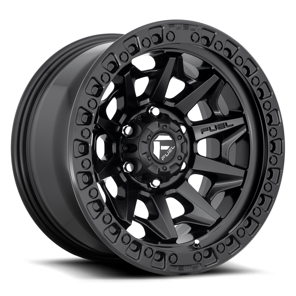 Aluminum Wheels 20X10 Covert D694 8 On 180 Matte Black 124.28 Bore -18 Offset Multi Spoke Fuel Off Road Wheels