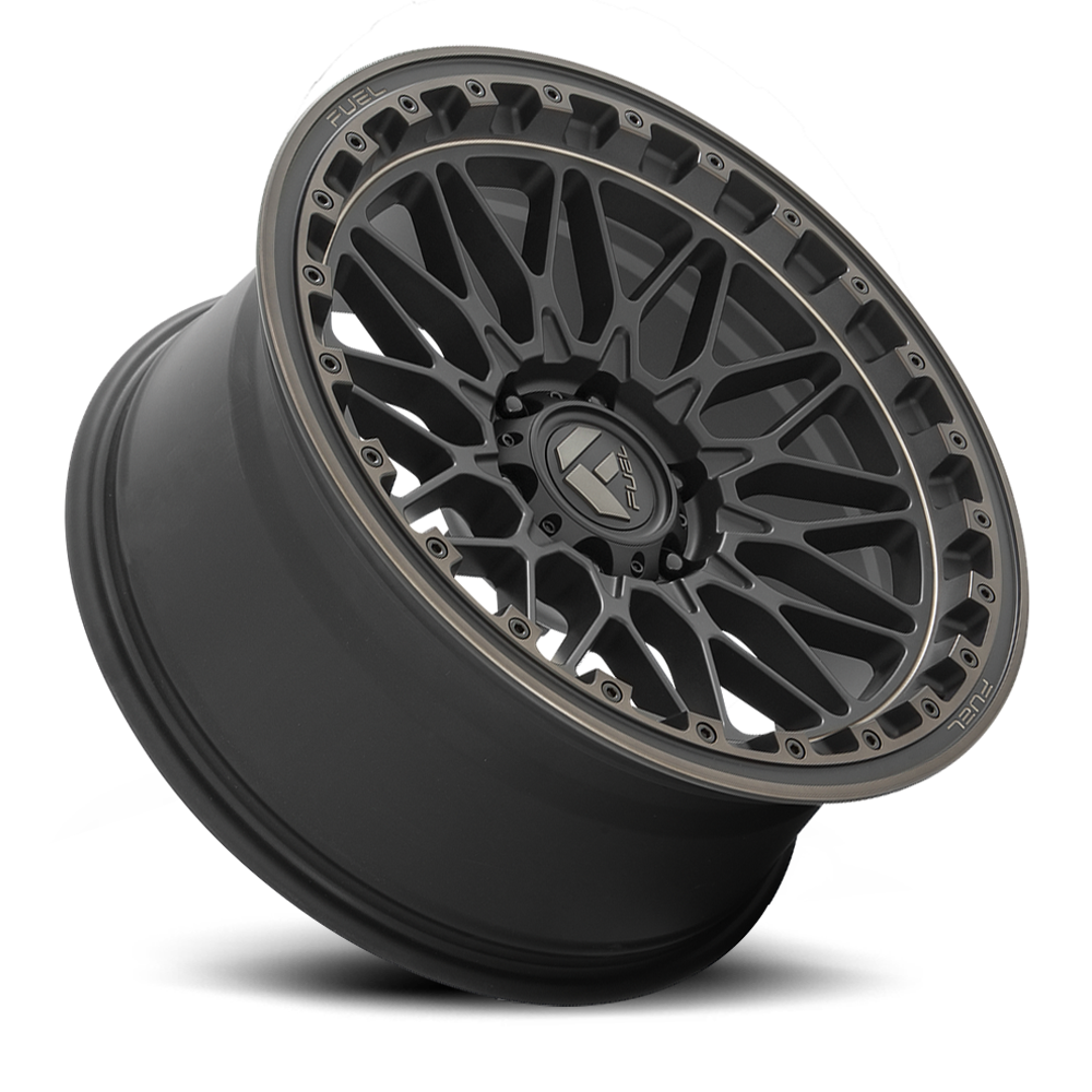 Aluminum Wheels 20X9 Trigger D759 6 On 114.3 Matte Black/Dark Tint 66.06 Bore 1 Offset Fuel Off Road Wheels