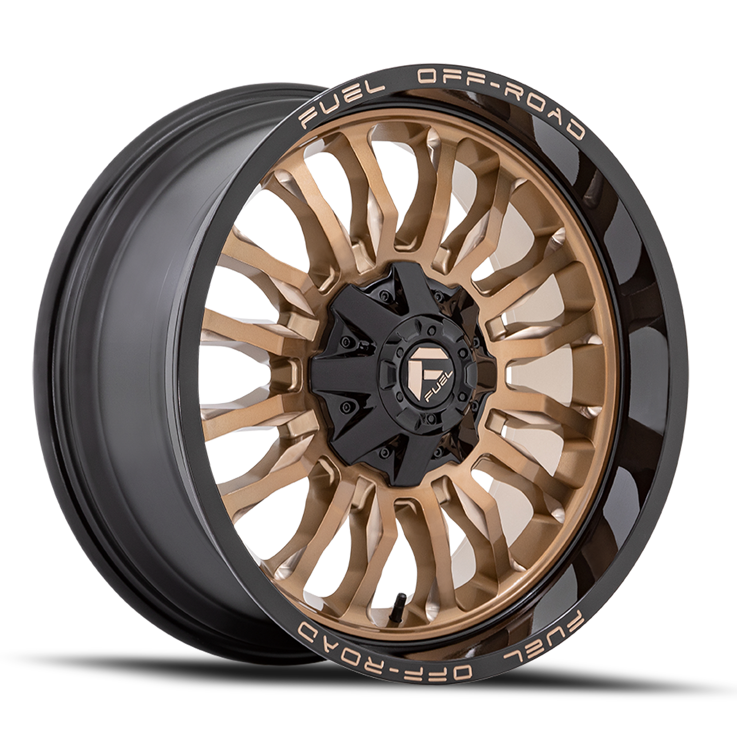 Aluminum Wheels 20X9 Arc D797 5 On 127/5 On 135 Platinum Bronze/Black Lip 87.1 Bore 1 Offset Fuel Off Road Wheels