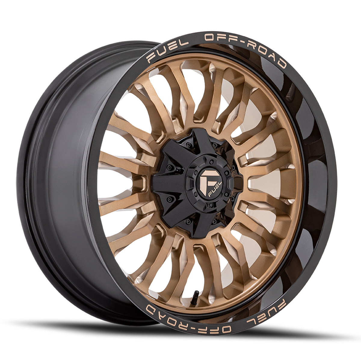Aluminum Wheels 22X12 Arc D797 6 On 135/6 On 139.7 Platinum Bronze/Black Lip 106.1 Bore -44 Offset Fuel Off Road Wheels
