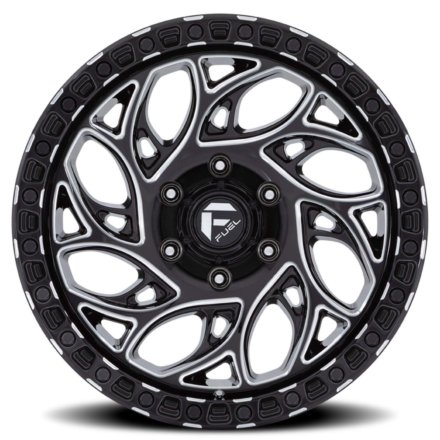 Aluminum Wheels 20X9 Runner OR D840 6 On 135 Gloss Black Milled 87.1 Bore 20 Offset Fuel Off Road Wheels