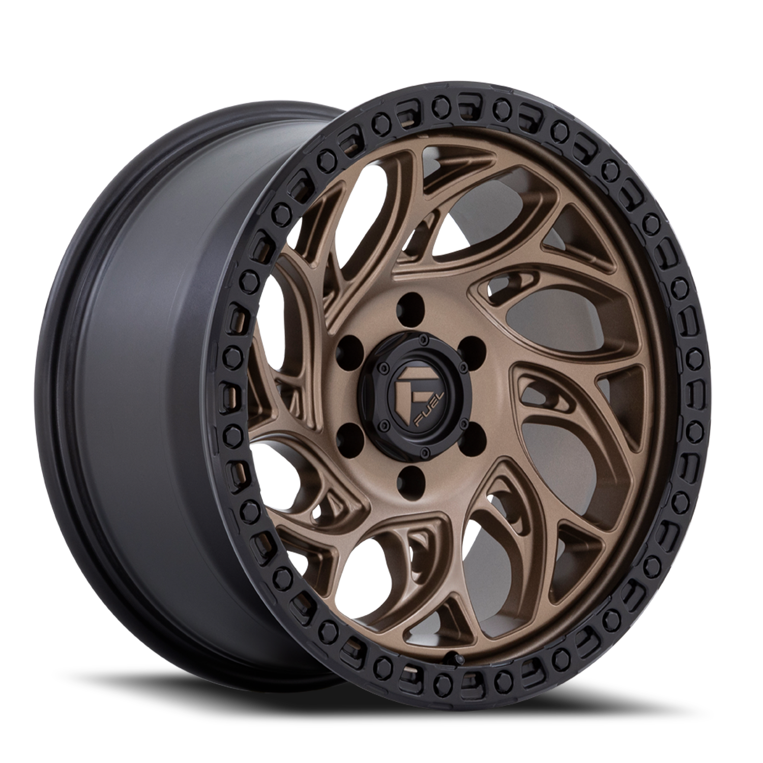 Aluminum Wheels 20X9 Runner OR D841 6 On 120 Bronze/Black Ring 67.06 Bore 20 Offset Fuel Off Road Wheels