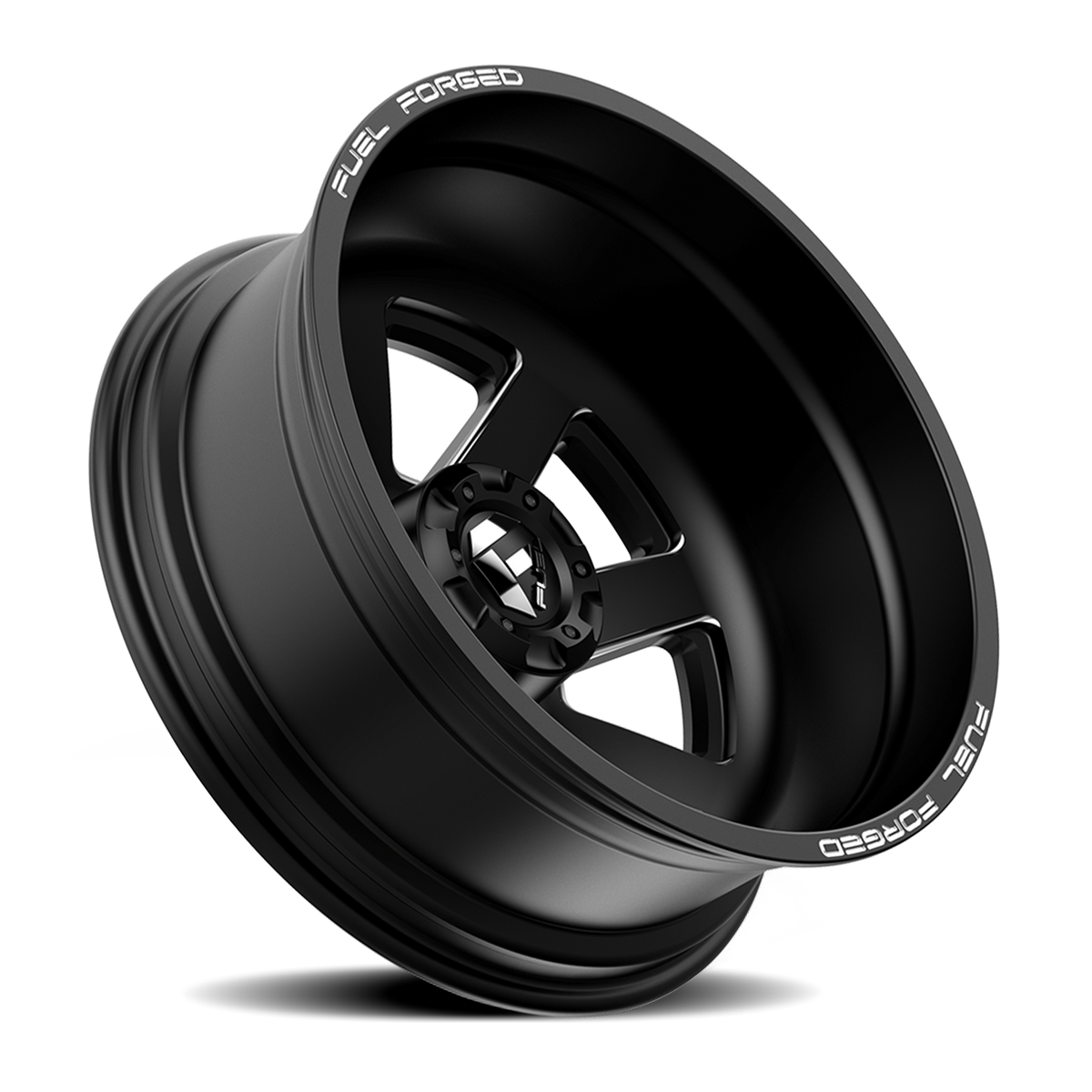 Dually Wheels 22X8.5 FF09D Dually DE09 BK 10 On 225 Matte Black Milled 170.1 Bore -202 Offset Outer Dually Fuel Off Road Wheels