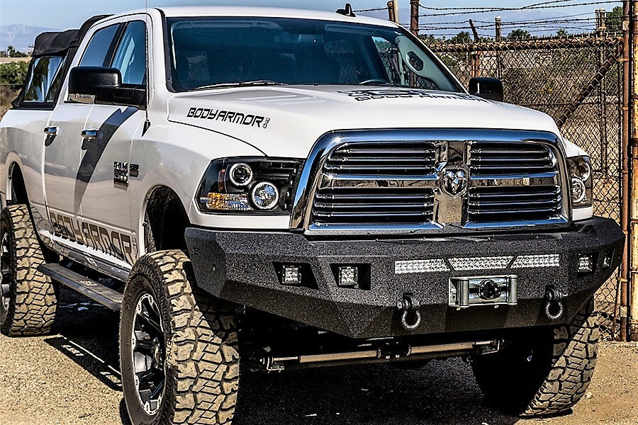 2010-2018 Dodge Ram 2500/3500 Eco Series Front Winch Bumper Body Armor 4X4